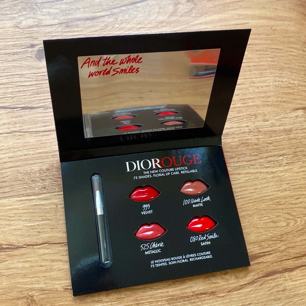 Dior Rouge Lipstick Samples